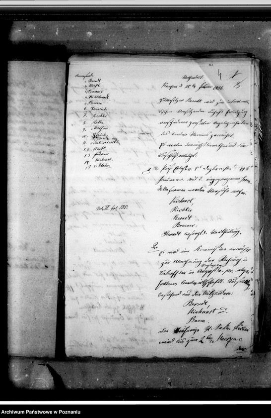 Obraz 8 z jednostki "Acta des landwirtschaftlichen Vereins Schildberger Kreises batr. die Sitzungsverhandlungen"