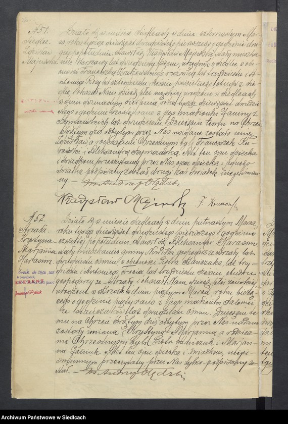 Obraz 17 z jednostki "Akty urodzeń, małżeństw, zgonów"