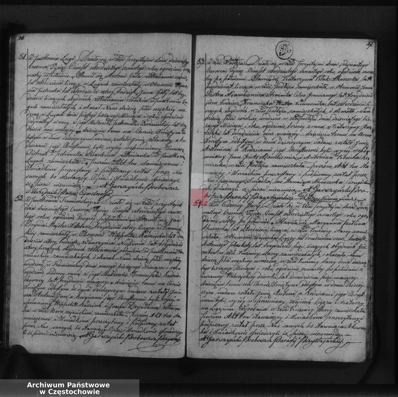 image.from.unit.number "Księga duplikat [akt] urodzonych, zaślubionych i zmarłych Parafii Przystajń z roku 1844"