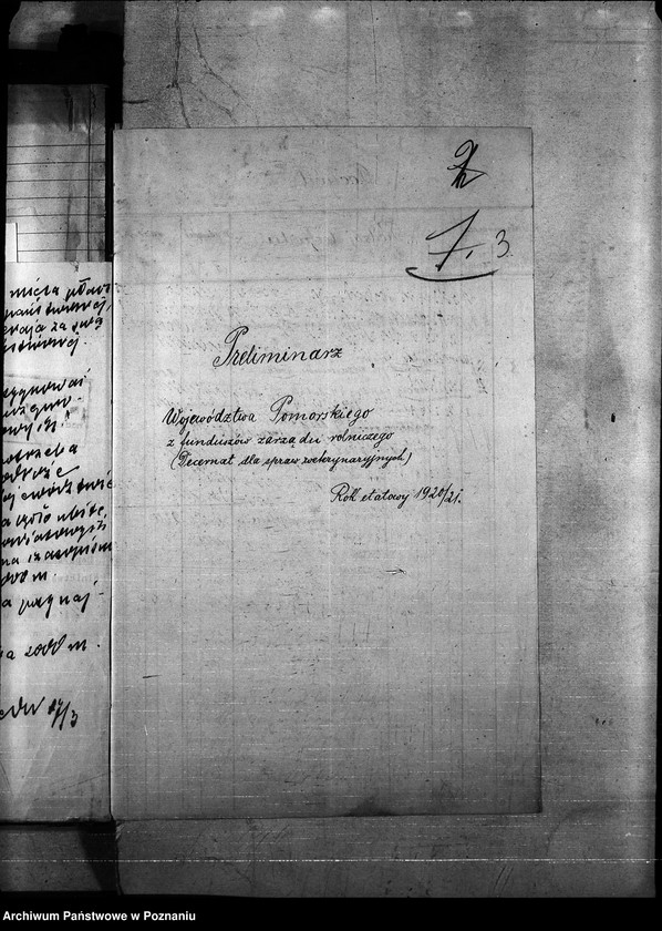 Obraz 7 z jednostki "Budżet weterynaria na rok 1921"