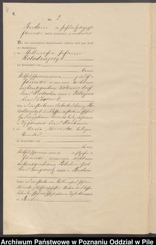 image.from.unit.number "Księga małżeństw"