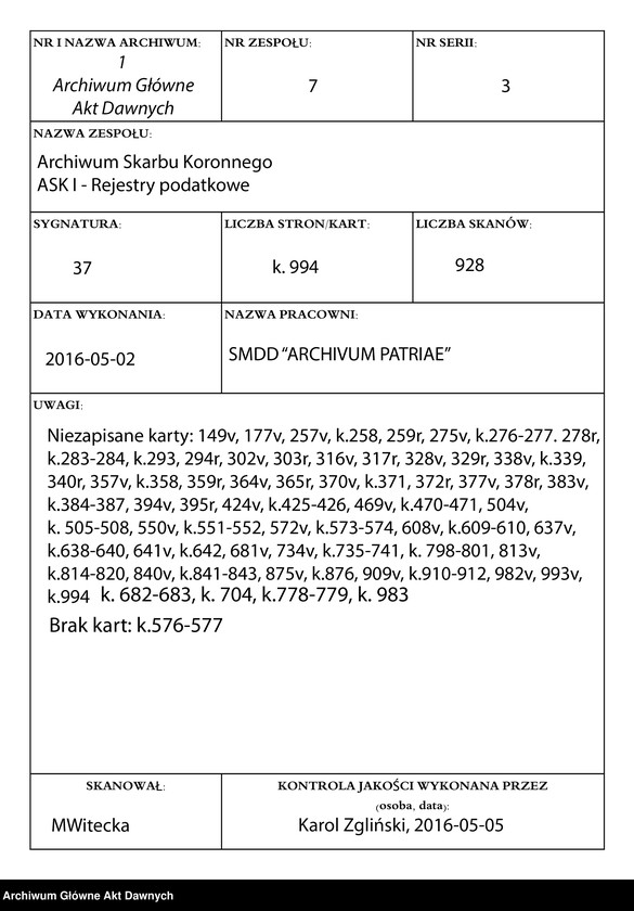 image.from.unit.number "Rejestry poborowe woj. bełskiego i z. chełmskiej."