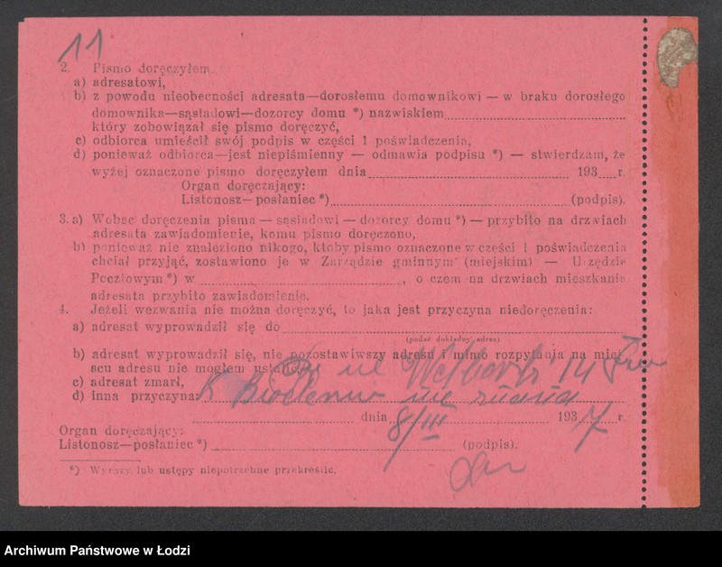 Obraz 13 z jednostki "Moszek Kelman Biederman – drobna sprzedaż drobiu"