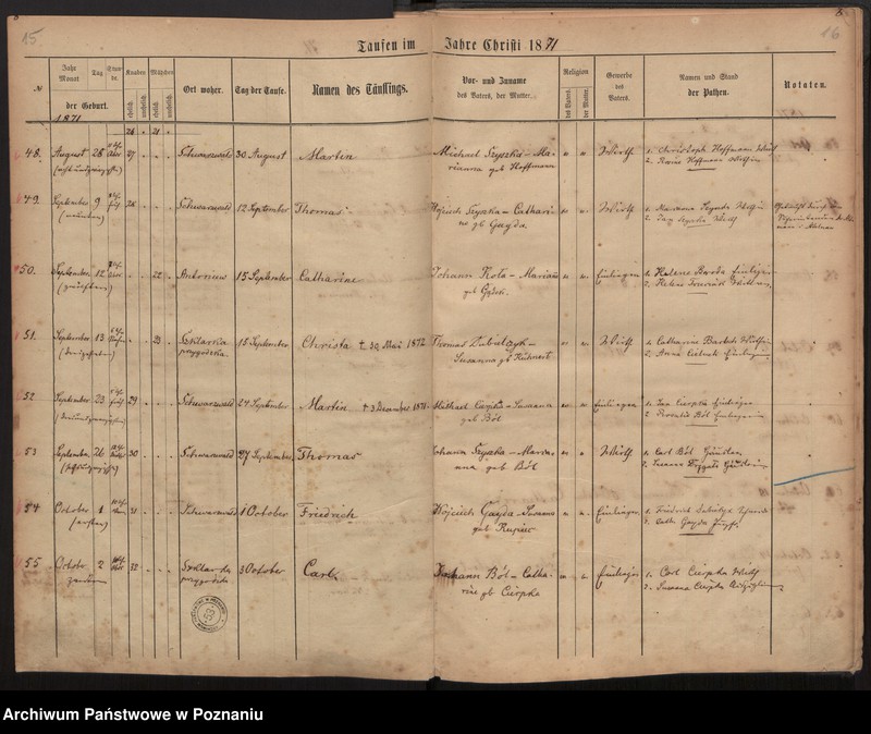 image.from.unit.number "Taufregister"