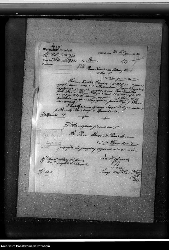 Obraz 16 z jednostki "/Nadzór nad gospodarką w lasach gminy Osuch w powiecie czarnkowskim własność Ewald Draeger"