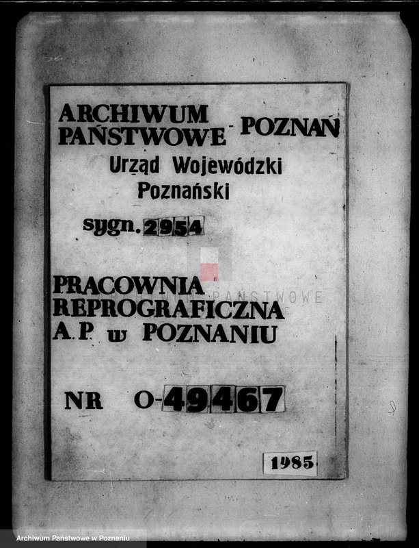 Obraz 1 z jednostki "Przewłaszczenie majątku Falmierowo powiatu wyrzyskiego"