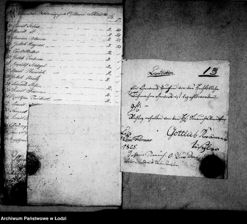 Obraz 11 z jednostki "Akta tyczące się rachunków cechu sukienniczego z fundacji skrzynki rzemieślniczej tegoż cechu"