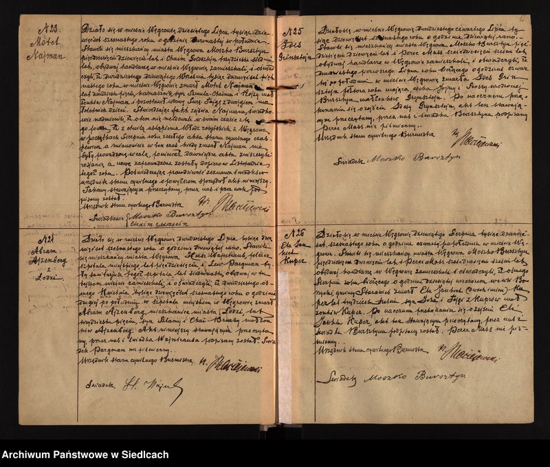 image.from.unit.number "Księga aktów zgonów wyznania mojżeszowego [wpisy od aktu 1 z listopada 1915 roku]"