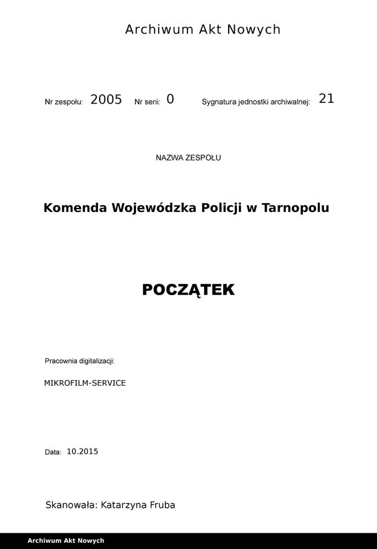 Obraz 3 z jednostki "Akta osobowe policjanta z województwa tarnopolskiego - Ebert Franciszek"