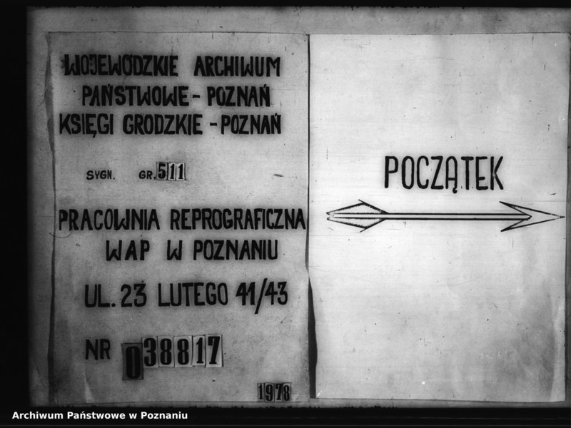 Obraz 1 z jednostki "Inscriptiones, resignationes [protocollon]"