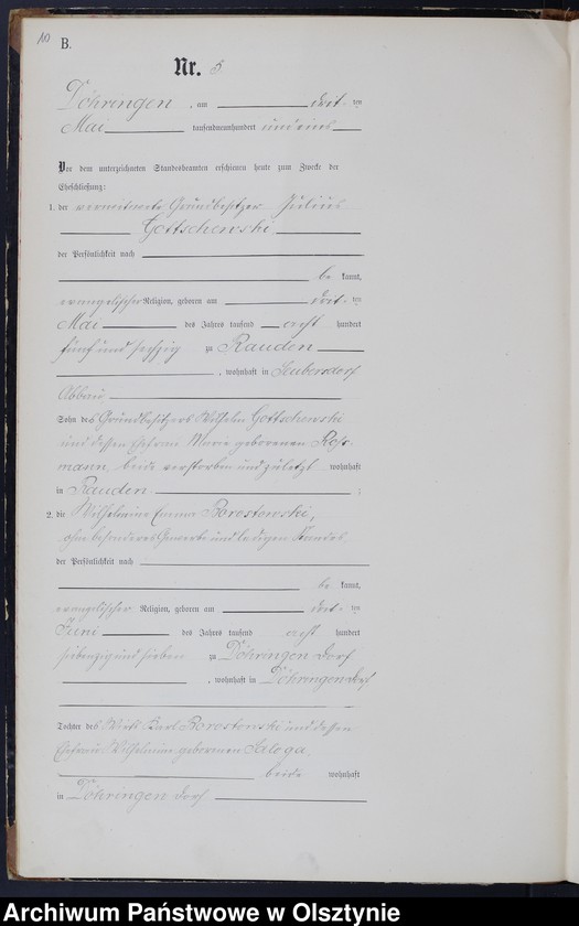 image.from.unit.number "Heiraths-Neben-Register Nr 1 - 22"