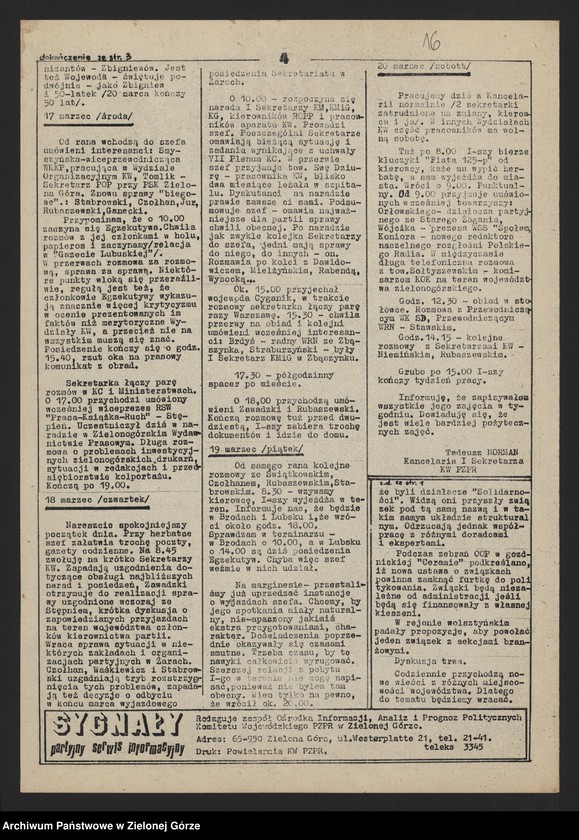 image.from.unit.number "Sygnały. Partyjny Serwis Informacyjny; numery: 2-6, 9, 11, 13, 19, 21, 23-24, 30, 34-35, 40 z 1982 roku, 107, 109-110 z 1983 roku"