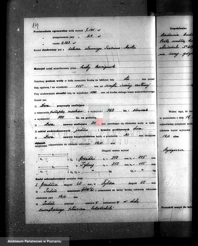 image.from.unit.number "Warsztaty firmy Smoschewor i Ska - Towarzystwo dla przemysłu kolejowego nr woj. kotła 6206"