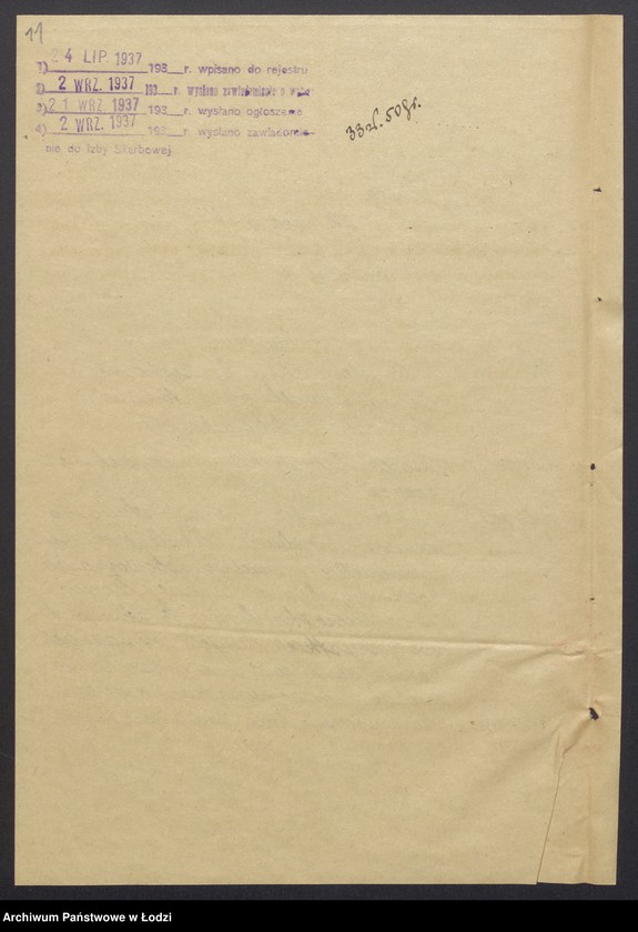 Obraz 13 z jednostki "Berek Sieradzki, Emanuel Berkowicz- sprzedaż kapeluszy i stożków"