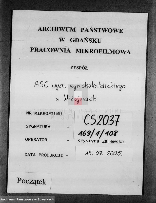 Obraz 1 z jednostki "Duplikat aktov graždanskogo sostojanija vižajnskogo prichoda suvalskogo uezda o roždenii, brakosočetanii i smerti na 1888 god"