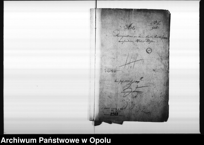 Obraz 4 z jednostki "Acta Designations von denen bey der Stadt Oppeln vorhandenen Weber-Stühlen"