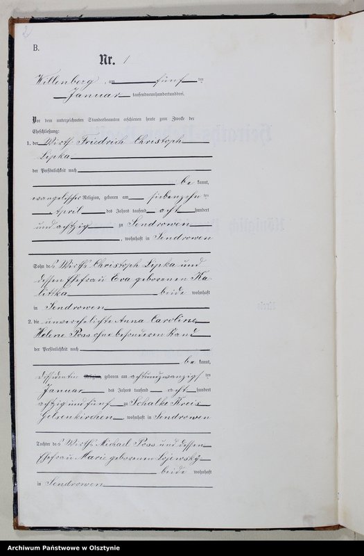 image.from.unit.number "Heiraths-Neben-Register Nr 1 - 49"