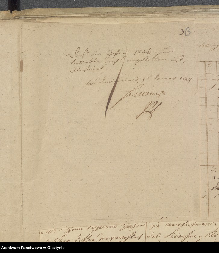 image.from.unit.number "Beläge zur Rechnung der Kirchen Kasse zu Widminnen"