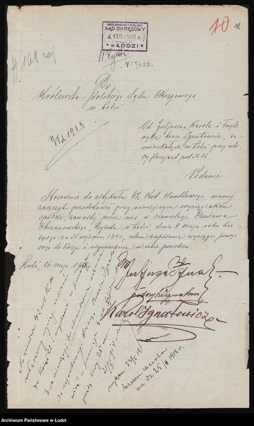 Obraz 20 z jednostki "Gebr. Ignatowicz- B-cia Ignatowicz- kupcy"