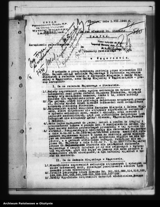 image.from.unit.number "Zarządzenia polustracyjne wydz. Wojskowych"