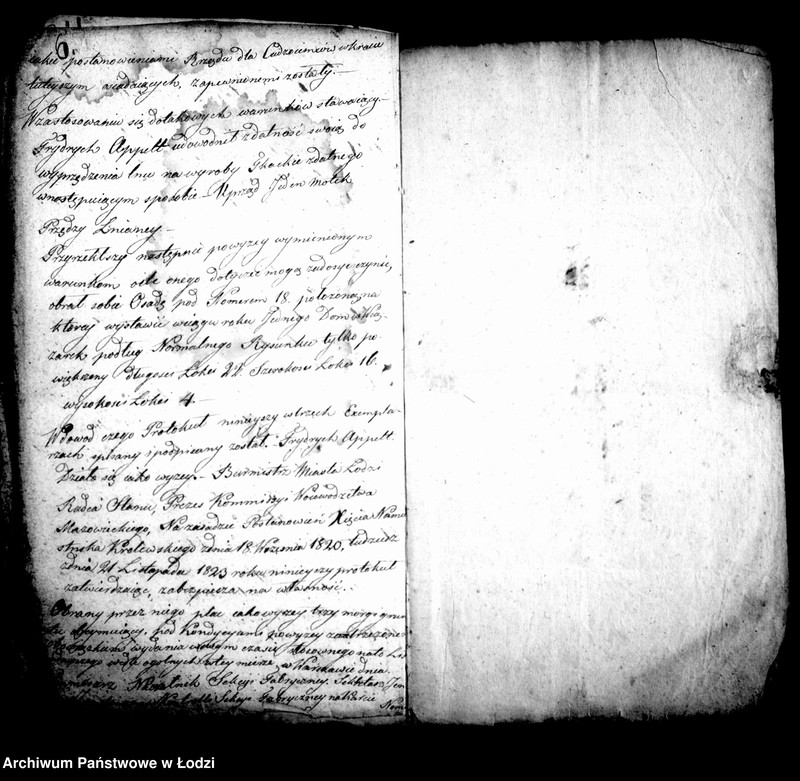 Obraz 8 z jednostki "Akta tyczące się budowy domów przez prządków"