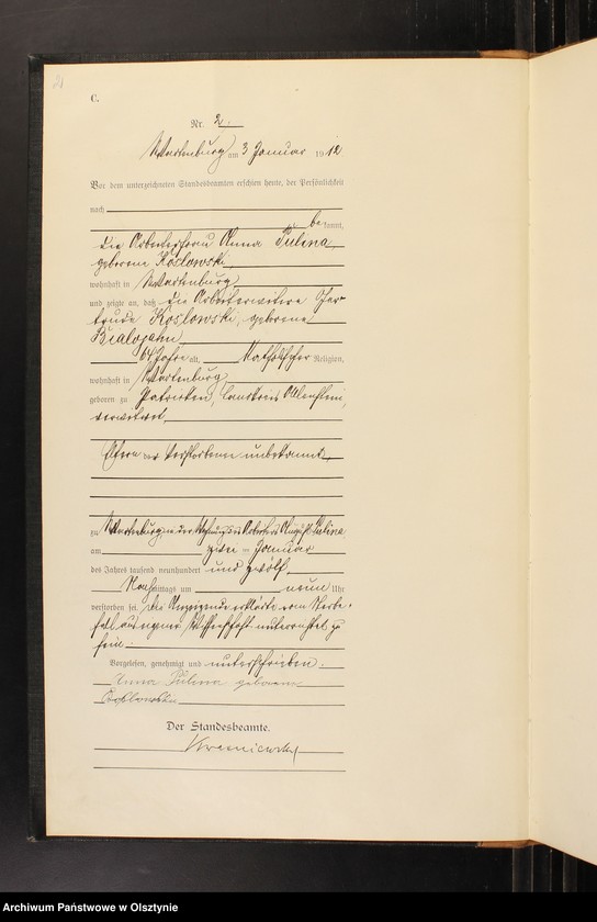 image.from.unit.number "Sterbe-Haupt-Register Nr 1 - 87"