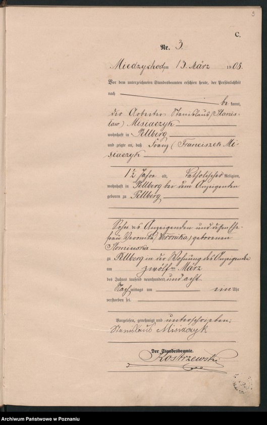 Obraz 6 z jednostki "Sterbe-Haupt-Register"