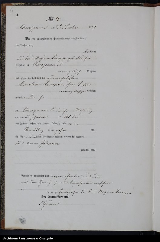 image.from.team "Urząd Stanu Cywilnego w Choszczewie pow. mrągowski"