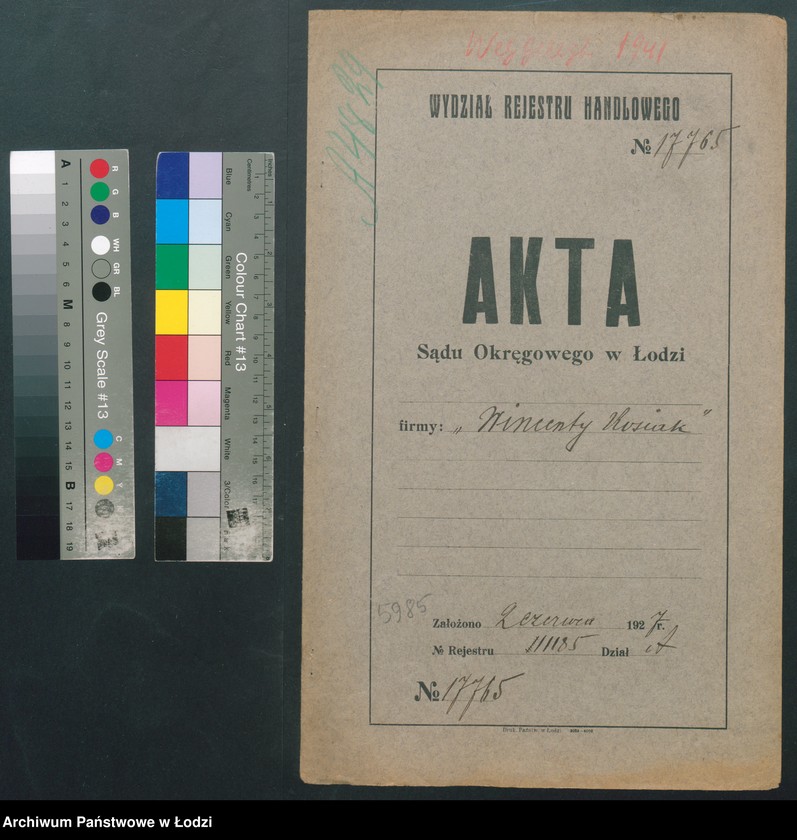 Obraz 2 z jednostki "Wincenty Rosiak- sklep spożywczy i tytoniowy"