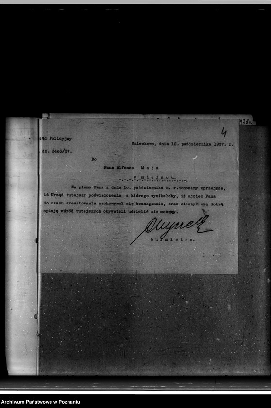 Obraz 8 z jednostki "Miasto Gniewkowo sprawy różne"