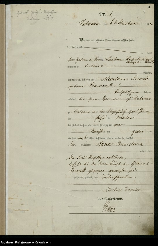 image.from.unit "Księga urodzeń nr 1-43"