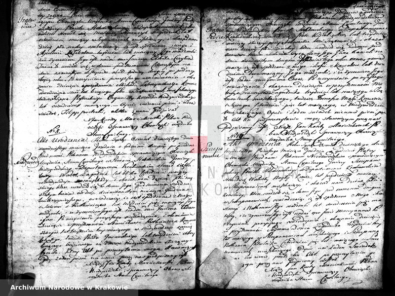 image.from.unit.number "Księga urodzin, małżeństw i zgonów parafii Niedźwiedź"