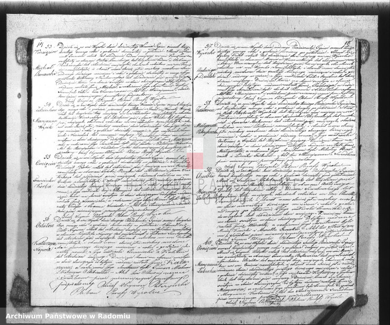 Obraz 10 z jednostki "[Duplikat Parafii Wysoka w powiecie Szydłowieckim Obwodzie Opoczyńskim] Gubernij Sandomierskiej na rok 1838 sporządzona"