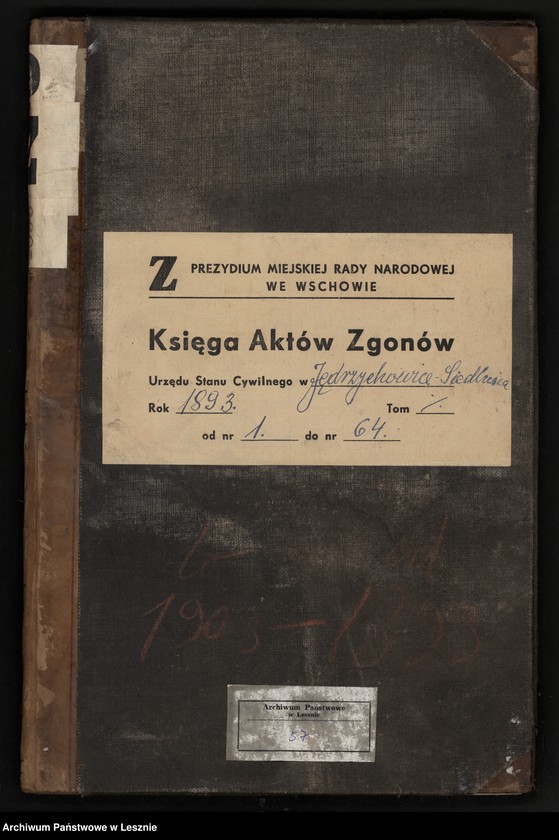 Obraz 2 z jednostki "[Księga zgonów]"