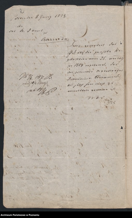 Obraz 5 z jednostki "A. betr. Dionisius von Chramiecki aus Lubicz"