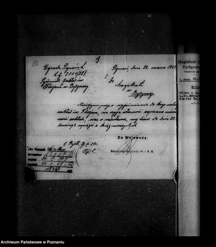 Obraz 14 z jednostki "Sierociniec przy Zakładzie św. Floriana w Bydgoszczy"