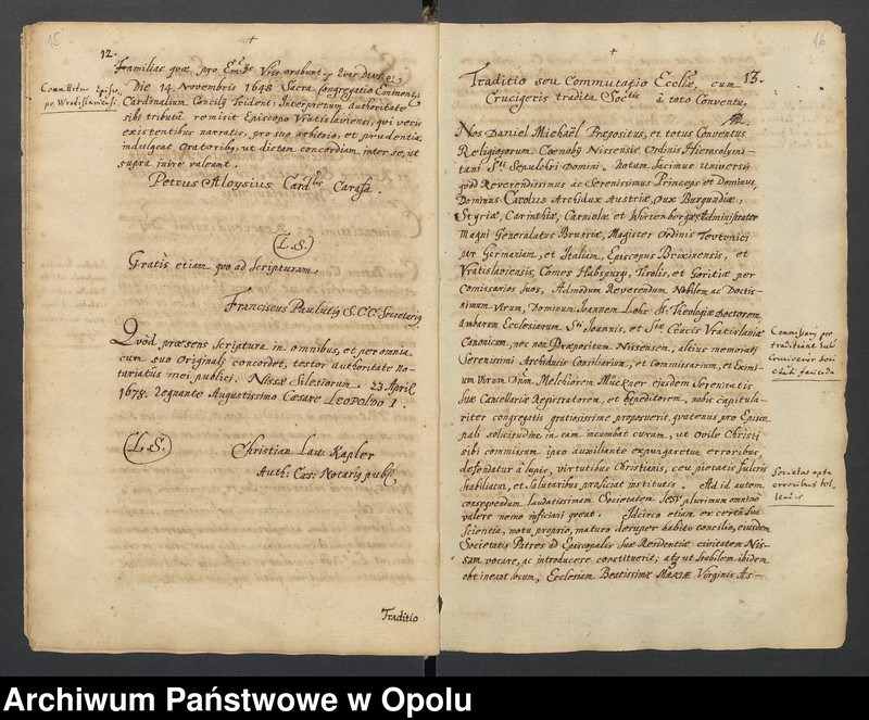 Obraz 4 z kolekcji "Kolegium jezuitów w Nysie111"