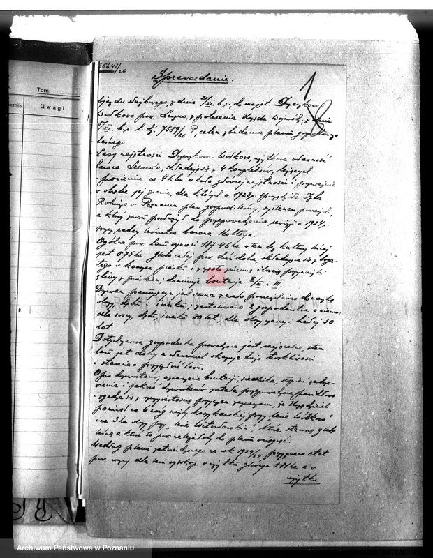 Obraz 5 z jednostki "Majętność leśna Drzeczkowo powiat leszczyński"