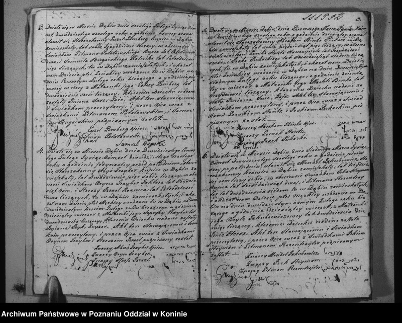 Obraz 5 z jednostki "Duplikat urodzonych, zaślubionych i zgonów"