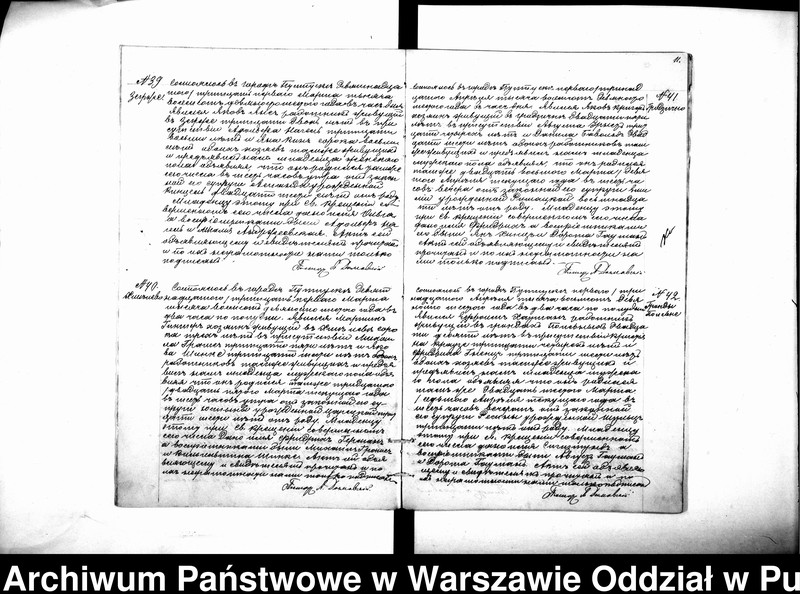Obraz 14 z jednostki "Akta urodzeń, małżeństw i zgonów"