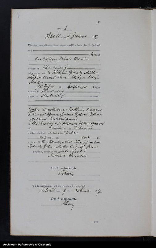 image.from.unit.number "Sterbe-Neben-Register Nr 1 - 22"