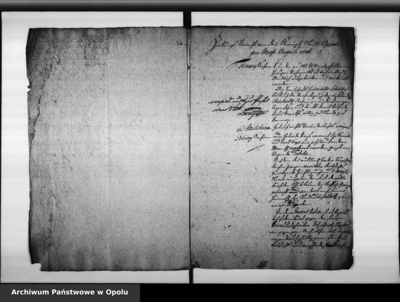 Obraz 14 z jednostki "Acta des Magistrats zu Oppeln von Monatlichen Zeitungs Berichte der Preiss Tabelle und diesfällige Corespondence Vol. XI angefangen im Juny 1806 bis ult[imo] Dec[ember] 1810"