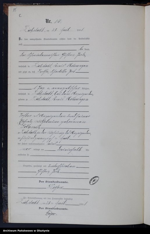 image.from.unit.number "Sterbe-Neben-Register Nr 1 - 56"