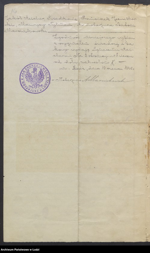 Obraz 18 z jednostki "Inż. Jakób Reicher i S-ka- Biuro Elektrotechniczne"