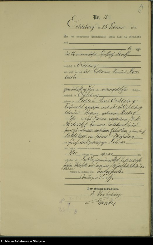 image.from.unit.number "Sterbe-Haupt-Register Nr 1 - 69"