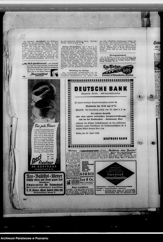 Obraz 16 z jednostki "Gerth, Erich, Amtskommissar in Schwetzkau/, Kreis Lissa - Święcichowo, powiat Leszno"