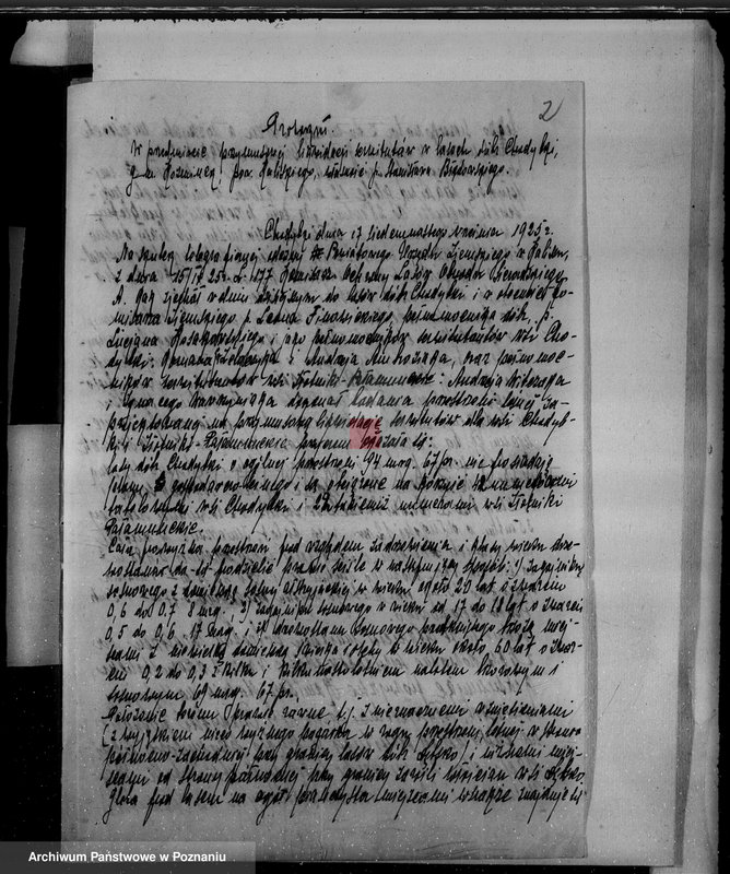 Obraz 6 z jednostki "Gmina Koźminek powiat kaliski /sprawy leśne/"