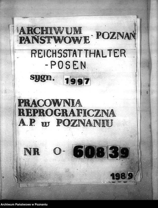 Obraz 1 z jednostki "Lebensmittelversorgung. Verkehr mit Genussmitteln"
