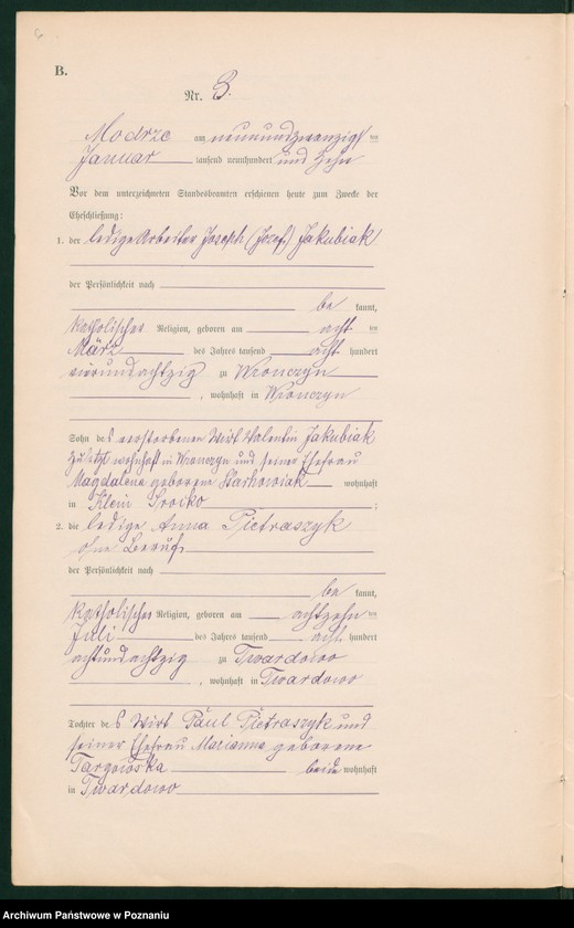 Obraz 8 z jednostki "Heirats-Neben-Register"