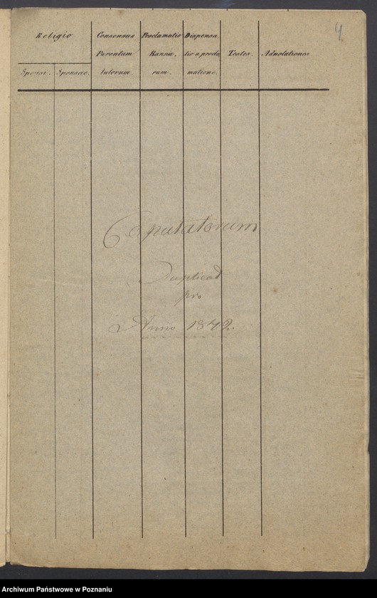 Obraz 5 z jednostki "Libri Metrices Baptisatorum, Copulatorum et Mortuorum."